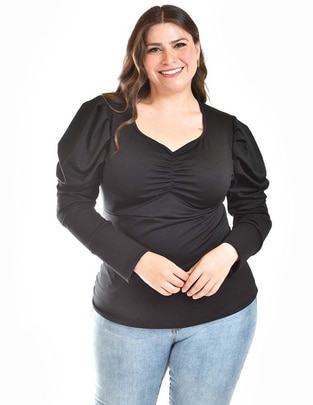 Blusa manga larga para mujer 1