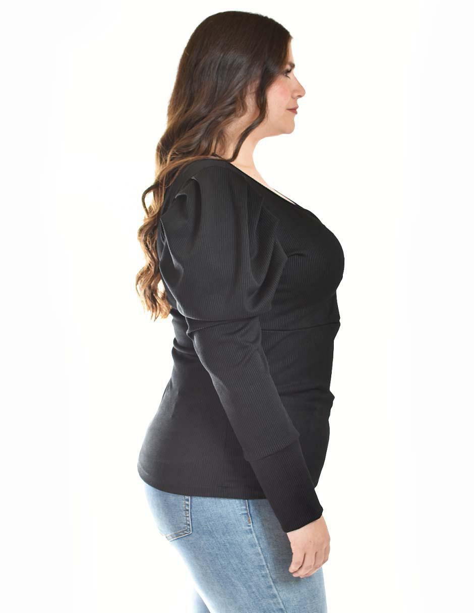 Blusa manga larga para mujer 2