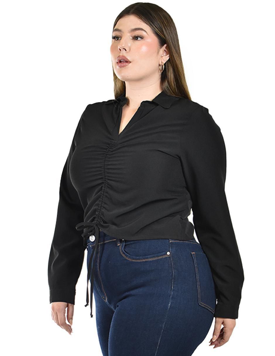 Blusa manga larga para mujer 7