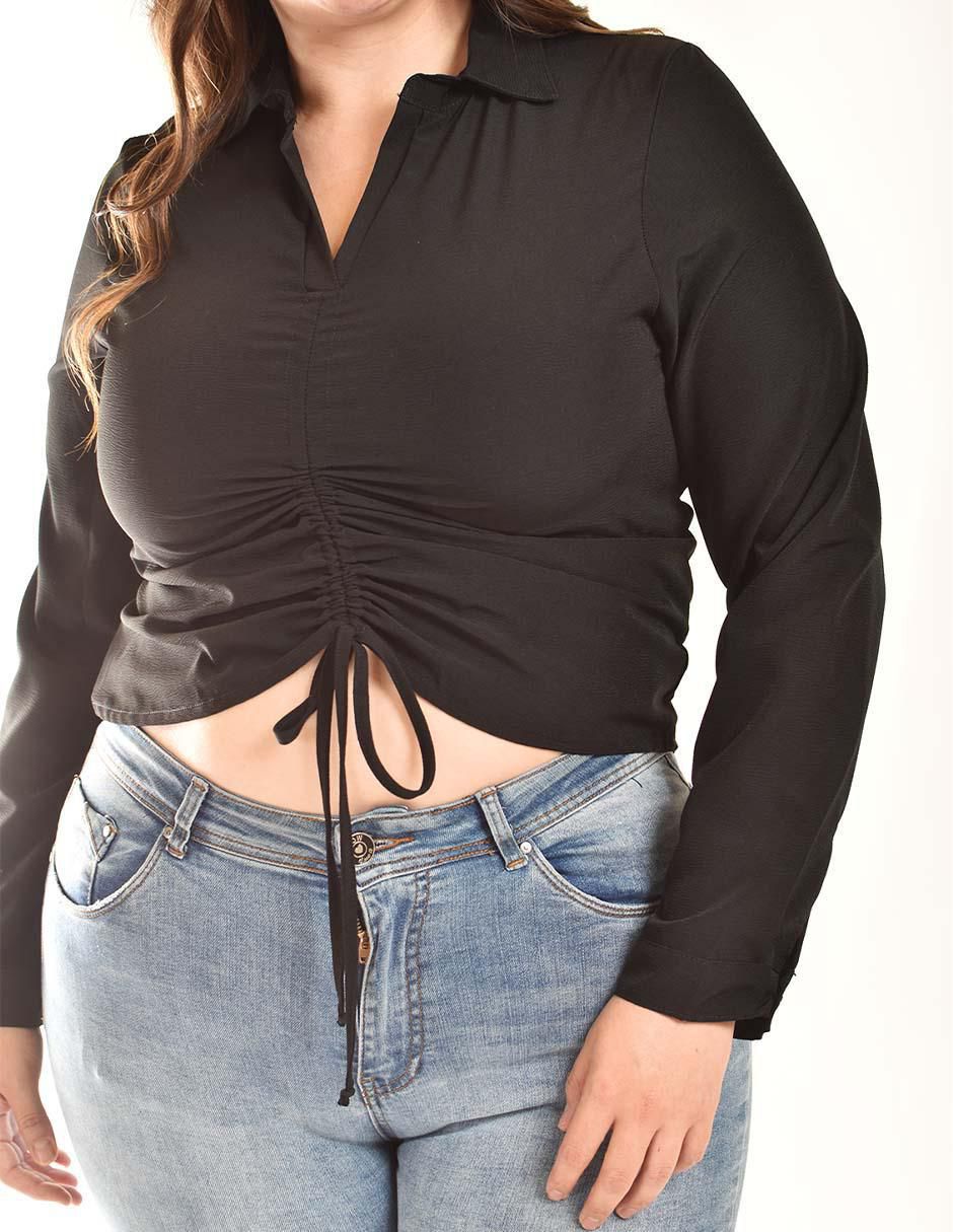 Blusa manga larga para mujer 11