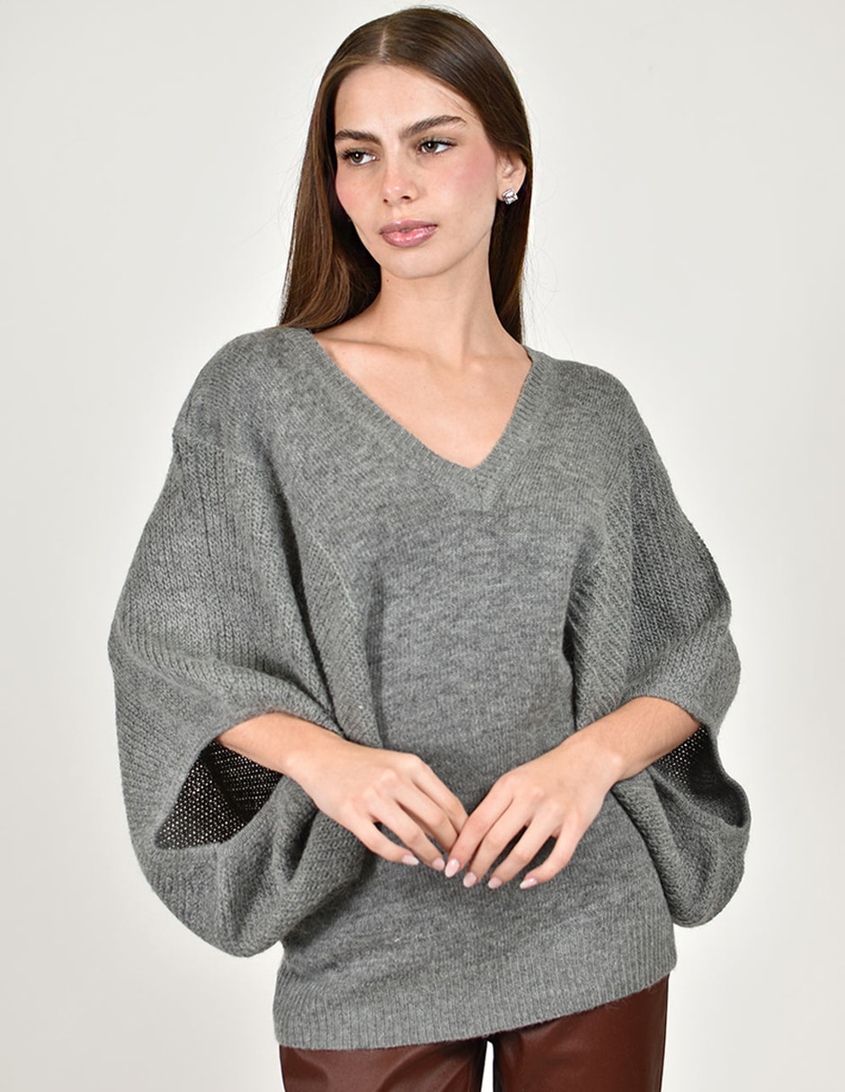 Suéter cuello v para mujer Suéter cuello v para mujer