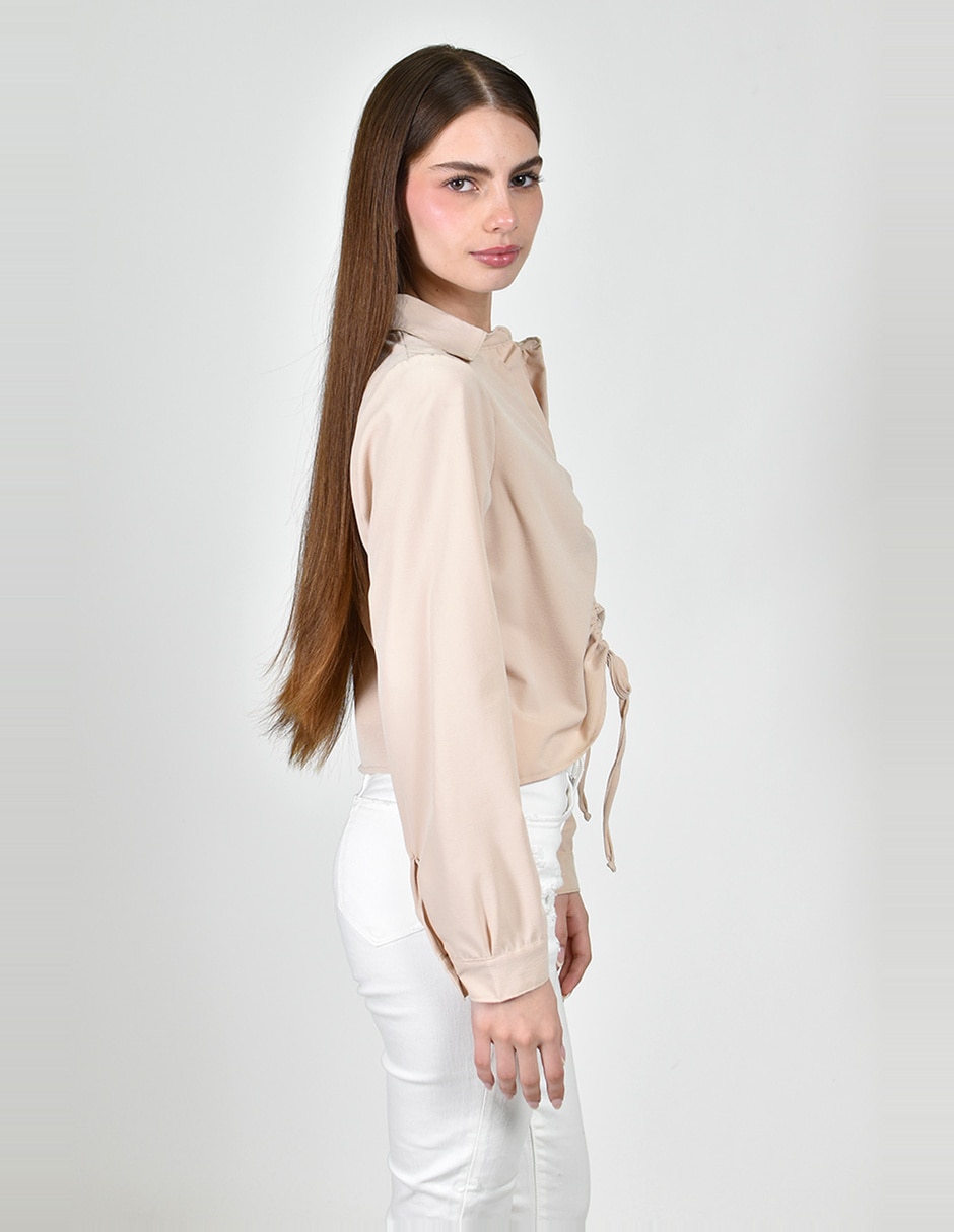 Blusa manga larga para mujer 7