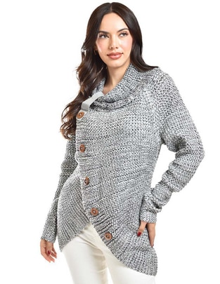 Suéter cuello alto para mujer Suéter cuello alto para mujer