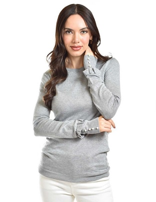 Suéter cuello redondo para mujer Suéter cuello redondo para mujer