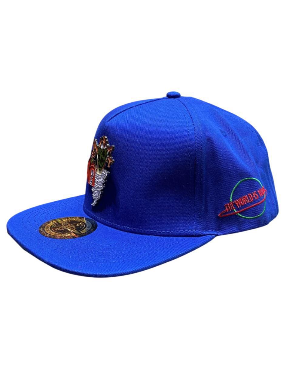 Gorra visera plana snapback para hombre