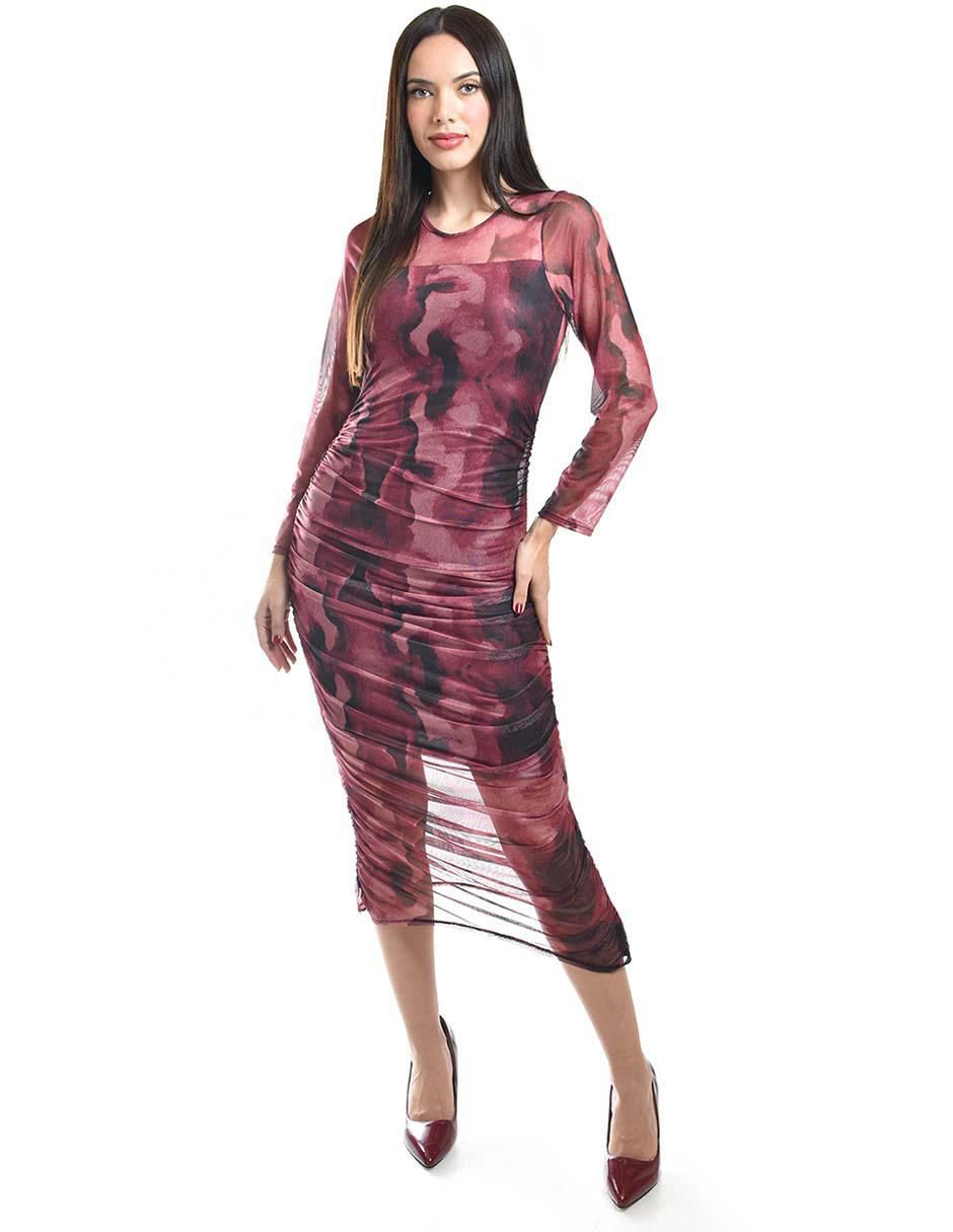 Vestido midi casual para mujer