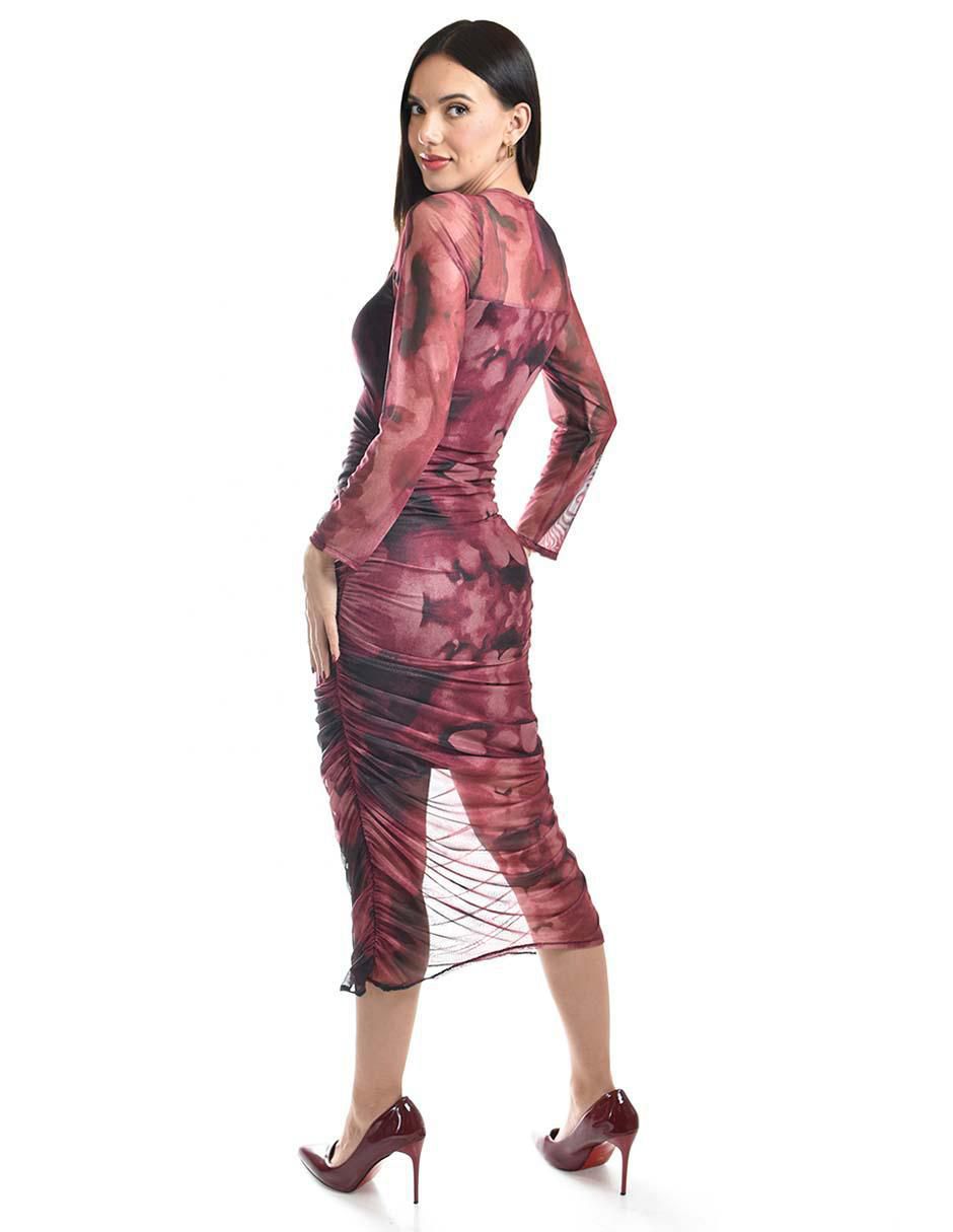 Vestido midi casual para mujer