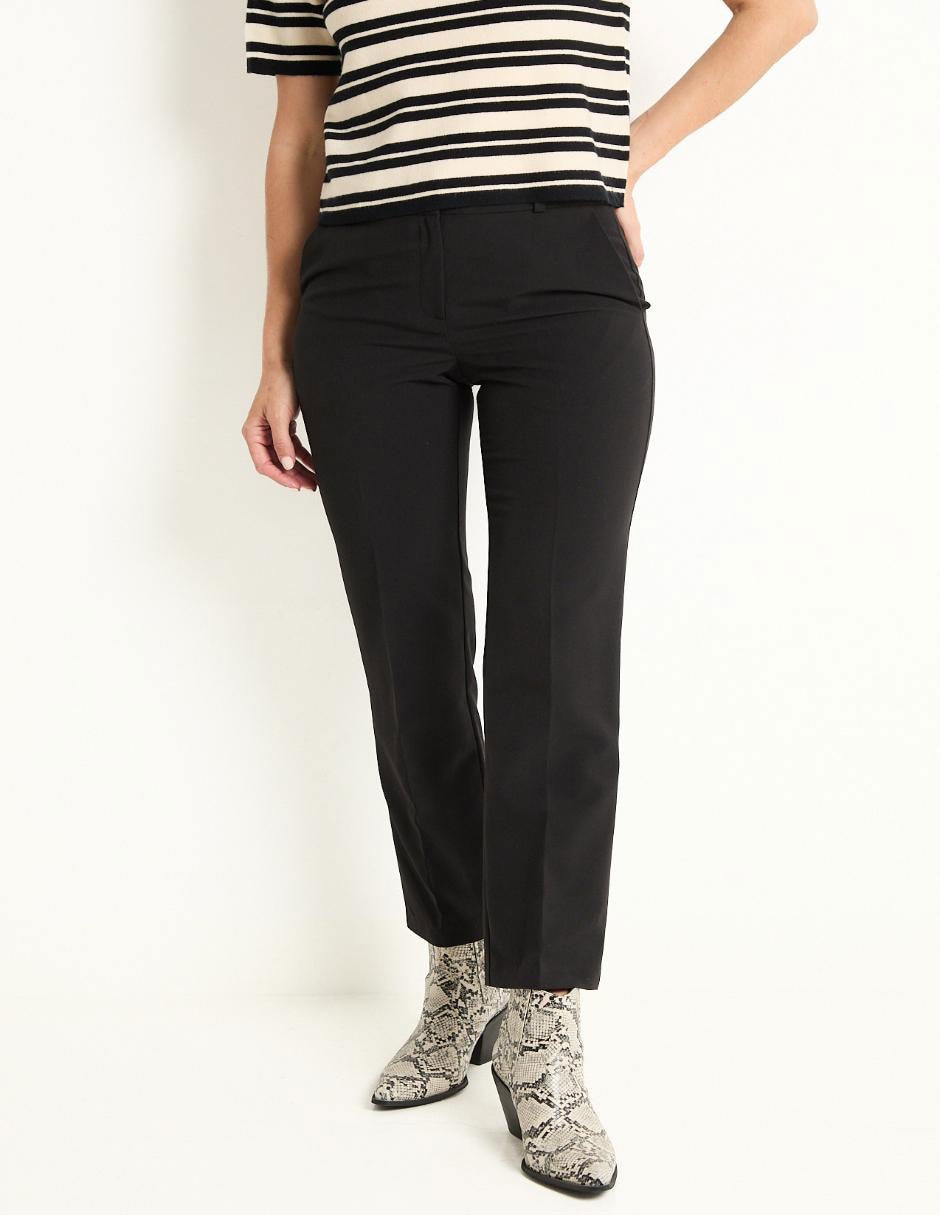 Pantalón de vestir Petite Studio straight para mujer