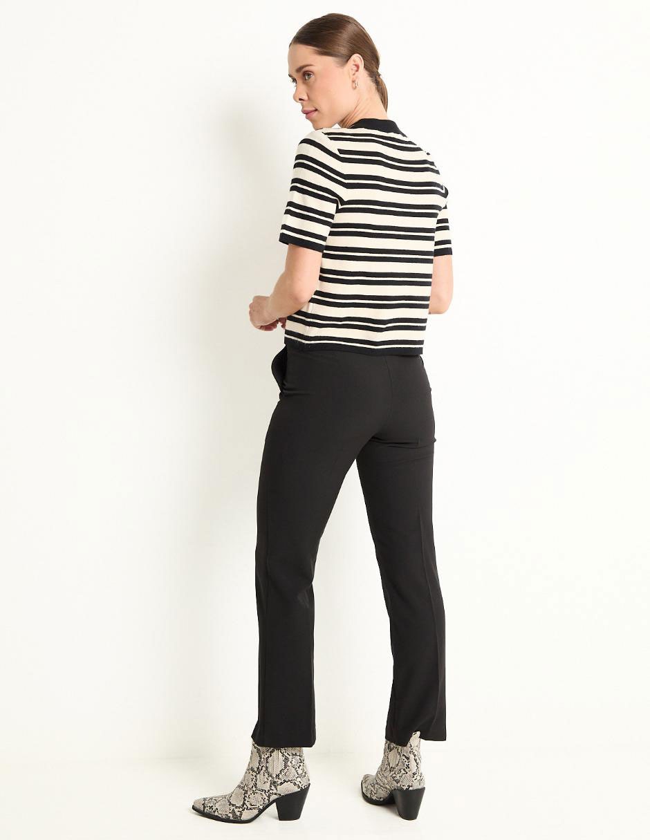 Pantalón de vestir Petite Studio straight para mujer