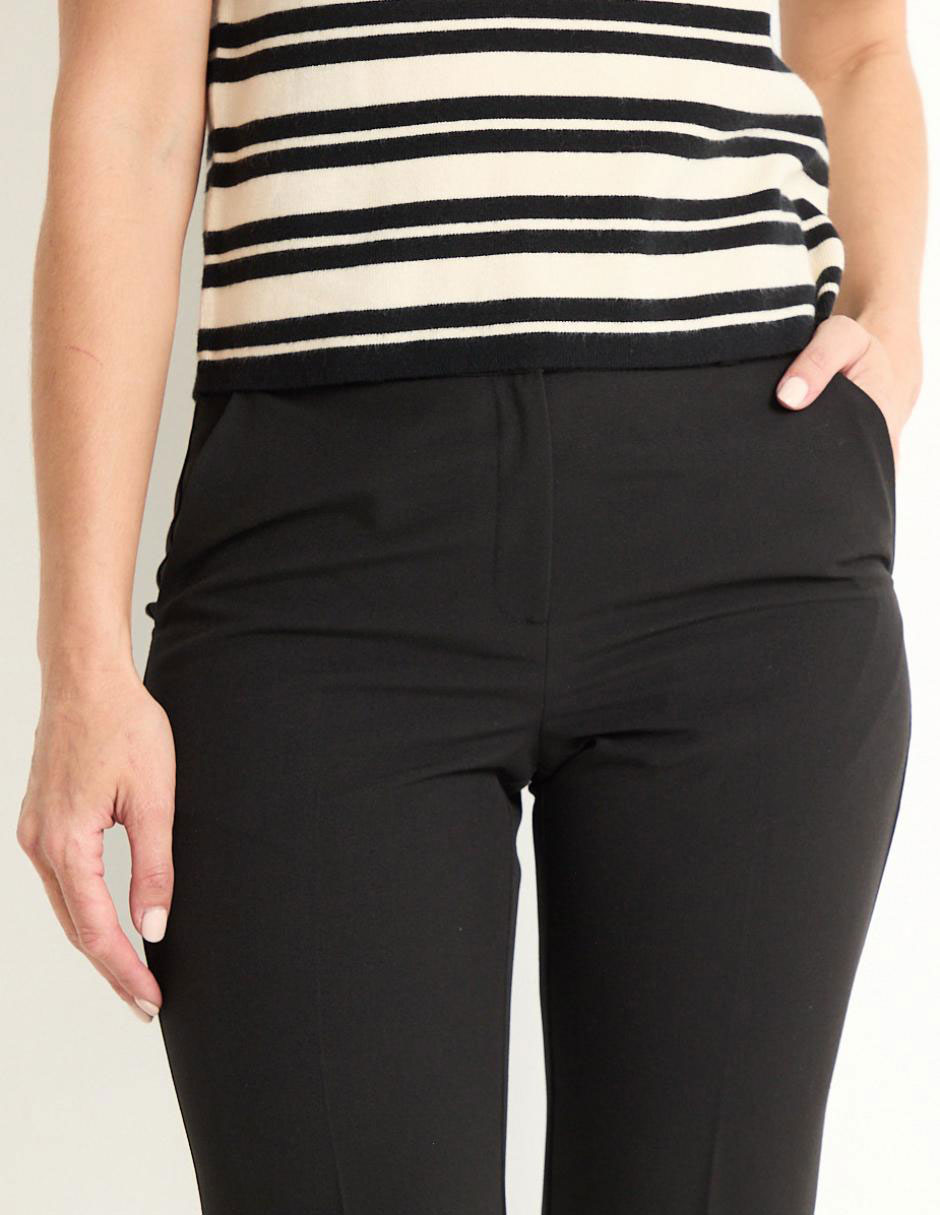 Pantalón de vestir Petite Studio straight para mujer