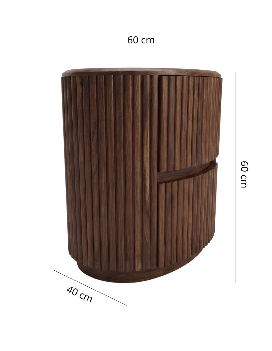Buro de madera parota