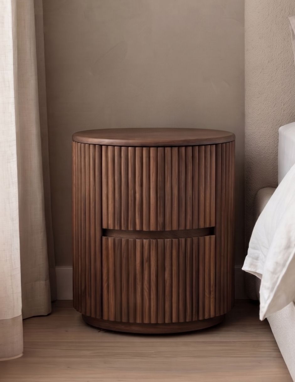 Buro de madera parota