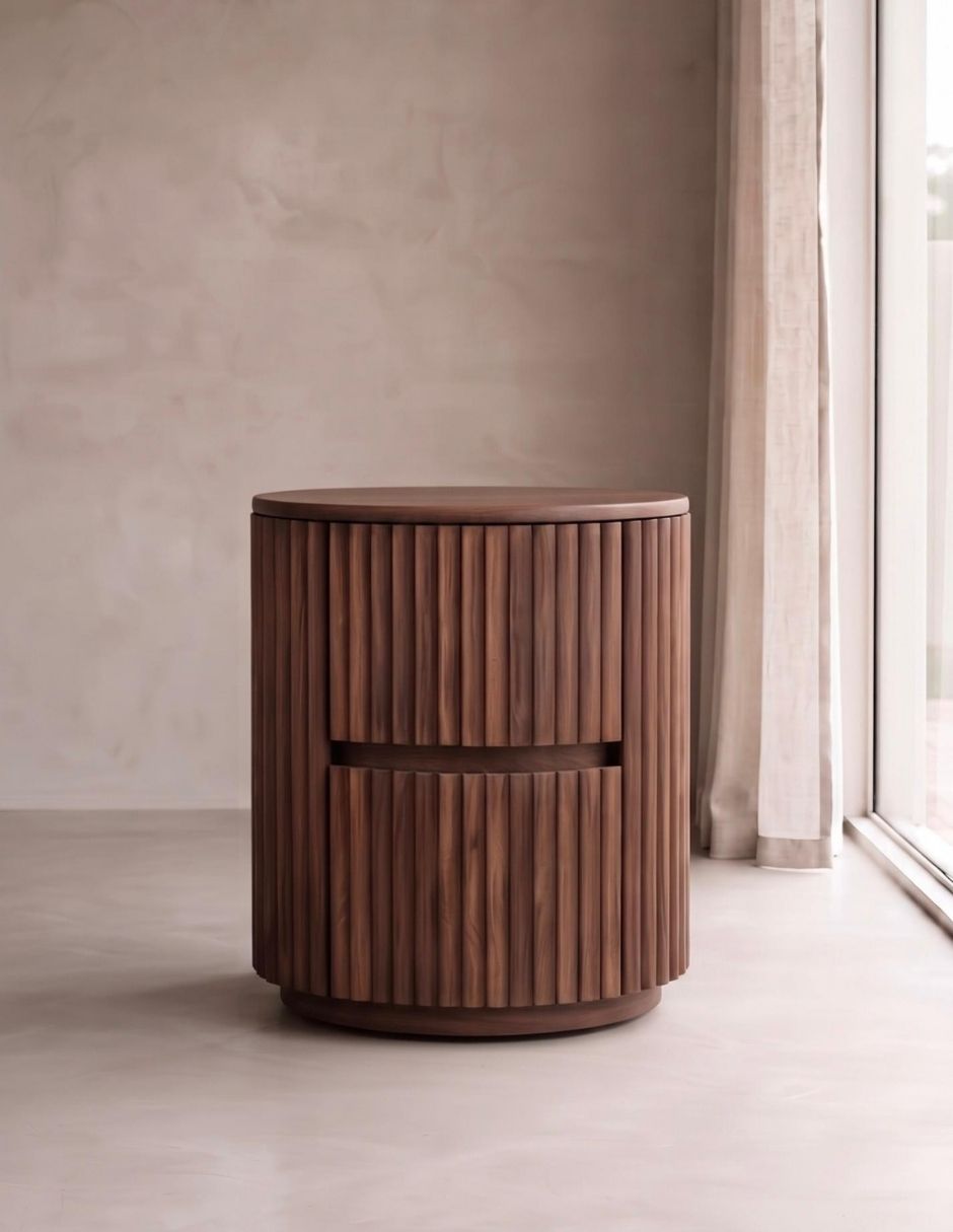 Buro de madera parota