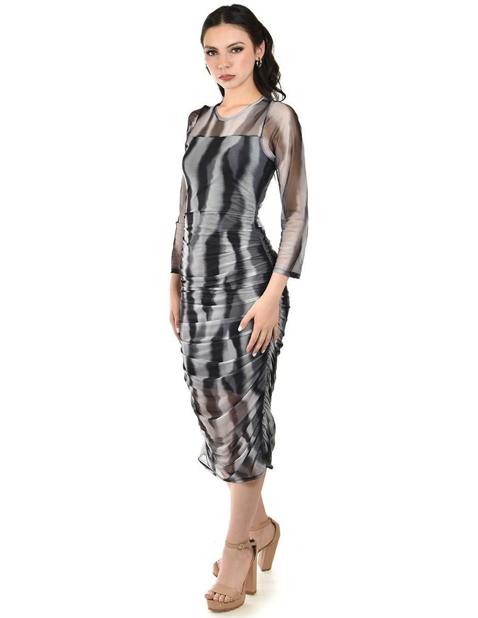 Vestido midi casual para mujer