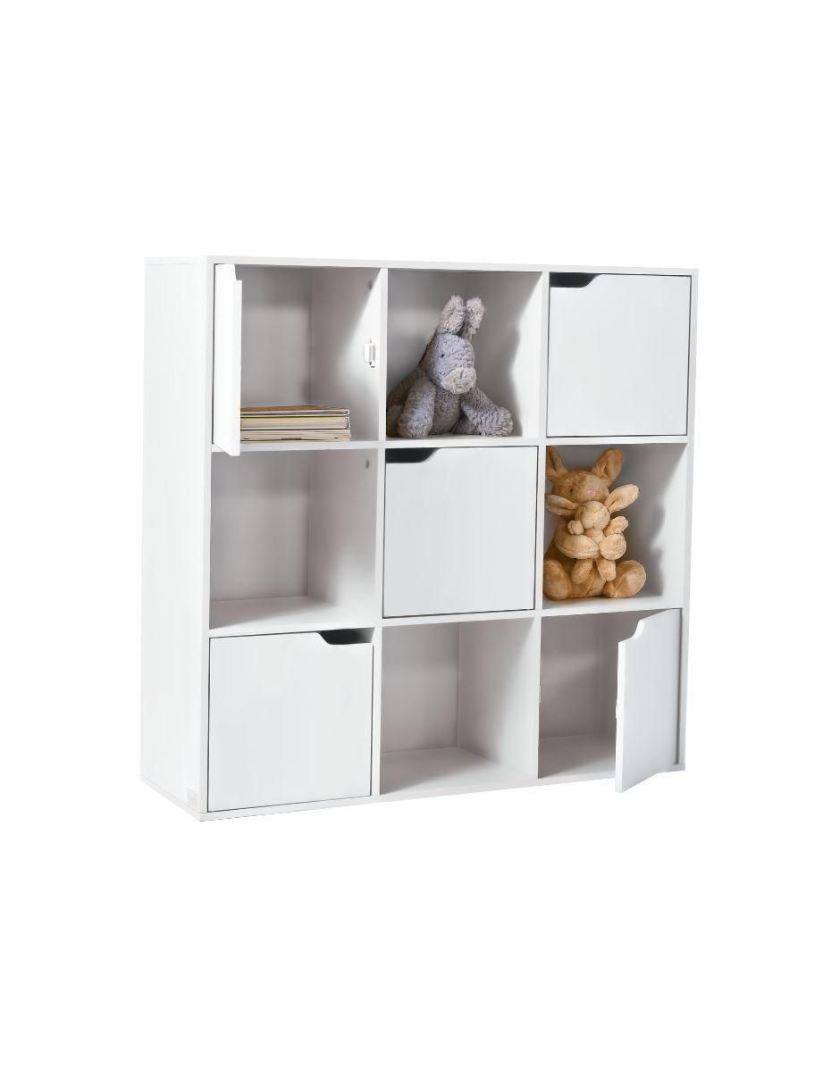 Librero armable de madera 4