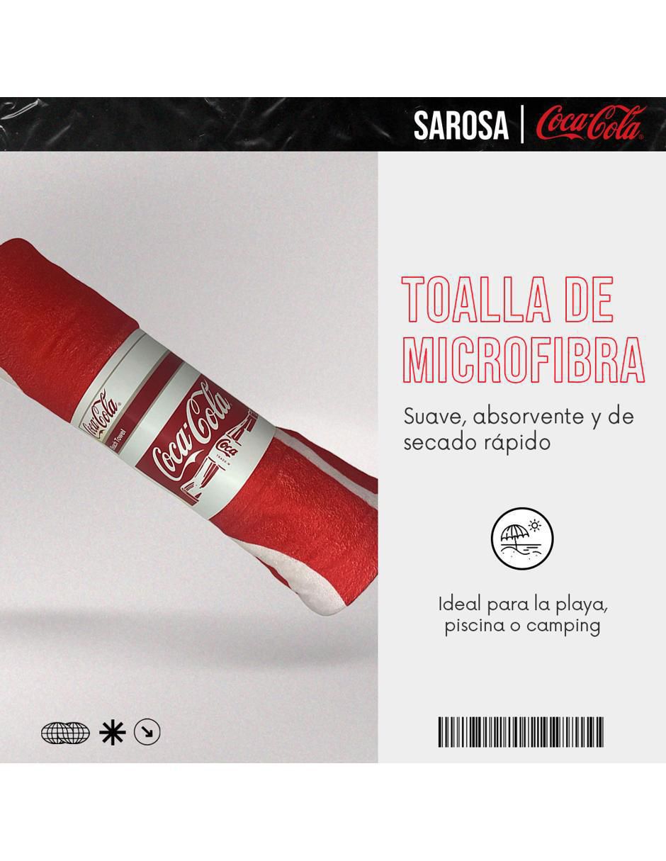 Toalla Coca Cola de microfibra 3