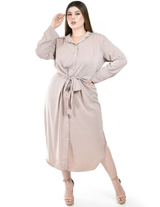 Vestido midi casual para mujer Vestido midi casual para mujer