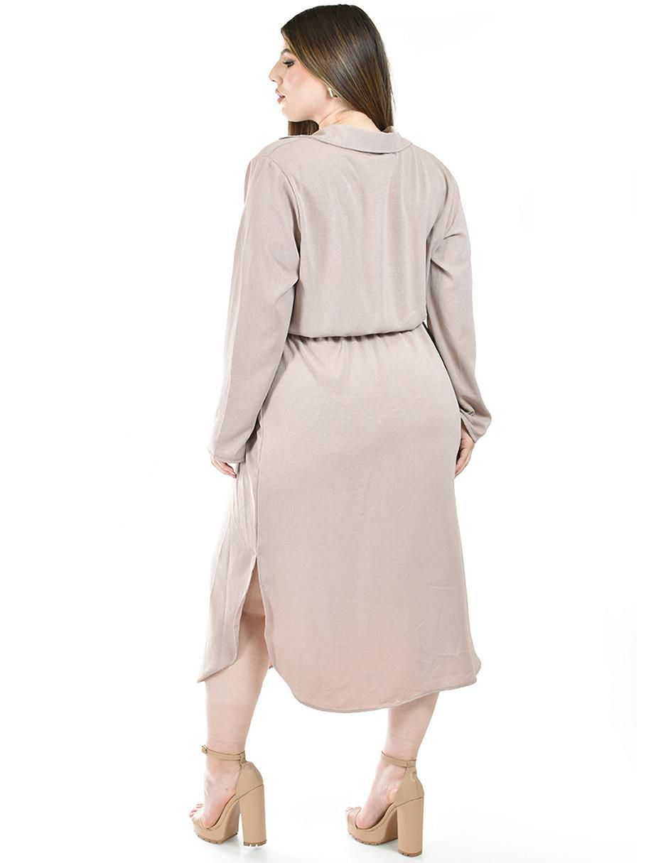 Vestido midi casual para mujer