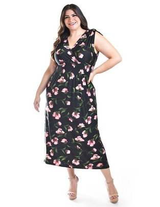 Vestido largo casual para mujer