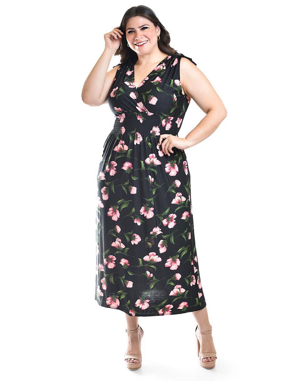 Vestido largo casual para mujer