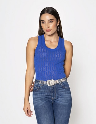 Blusa de tirantes Studio F para mujer