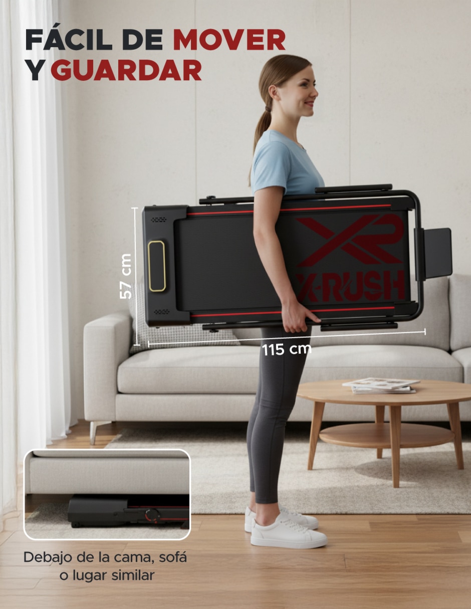 Caminadora profesional plegable 10