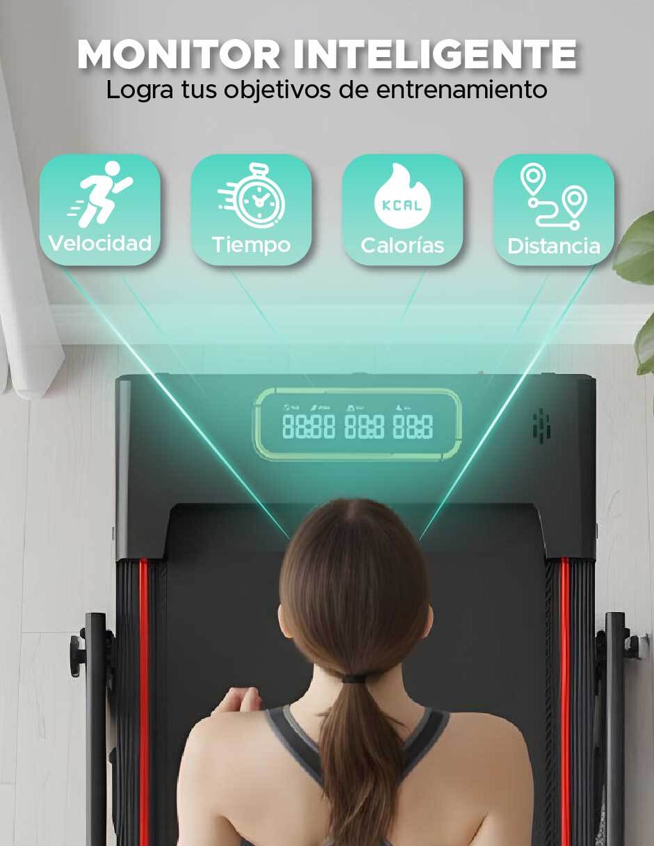 Caminadora profesional plegable