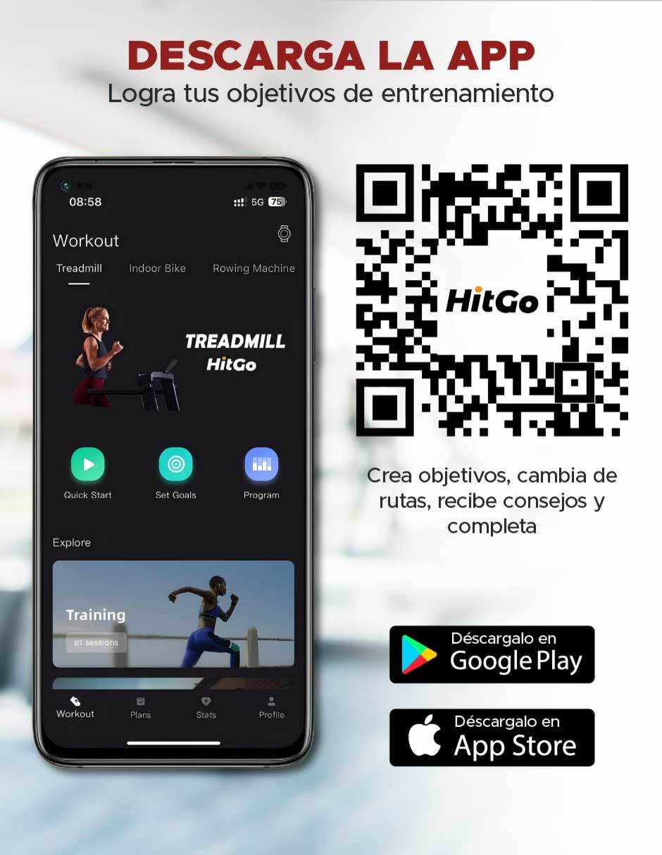 Caminadora profesional plegable 9