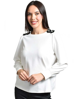 Blusa manga larga para mujer 1