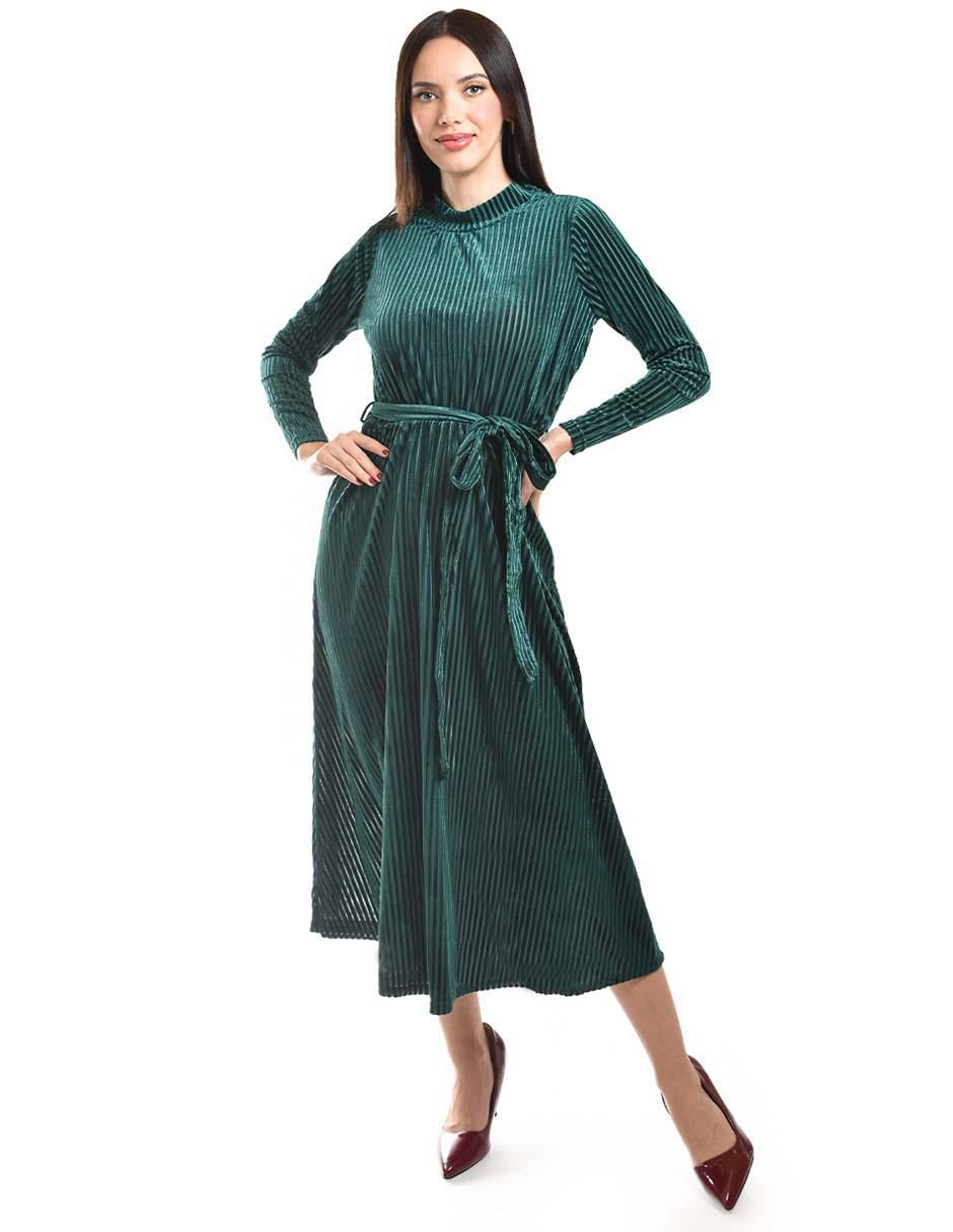 Vestido midi de fiesta