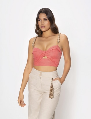Blusa de tirantes Studio F para mujer