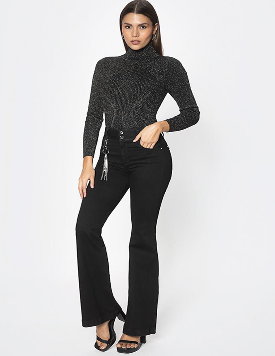 Blusa Studio F manga larga para mujer