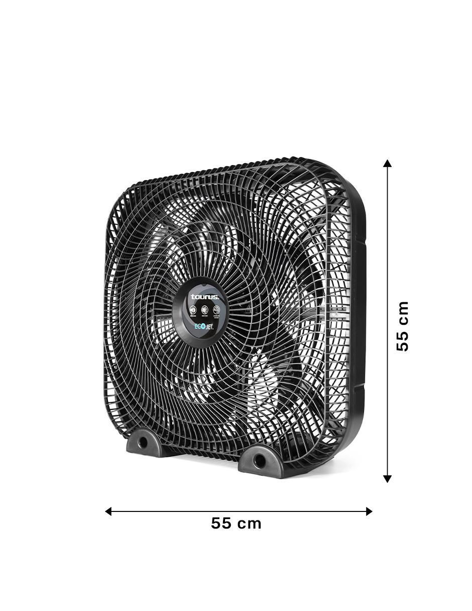 VENTILADOR DE PISO EOLO , NEGRO 8