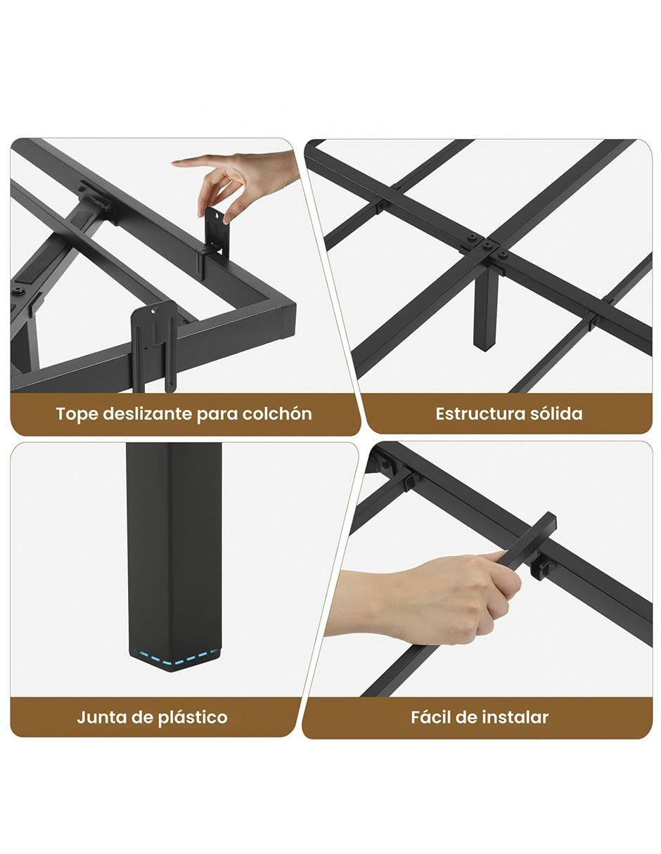 Base para cama Flotante de metal 2