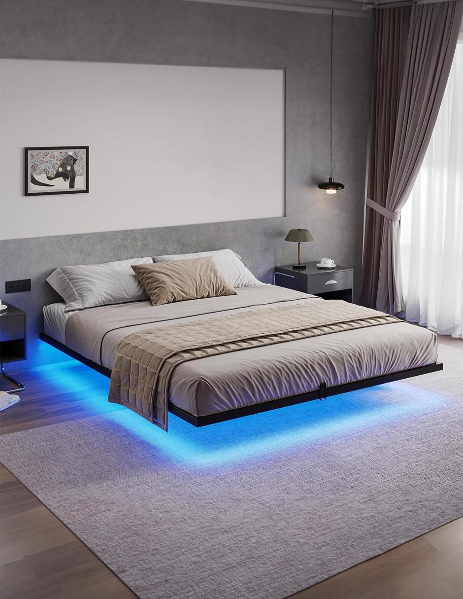 Base para cama Flotante de metal