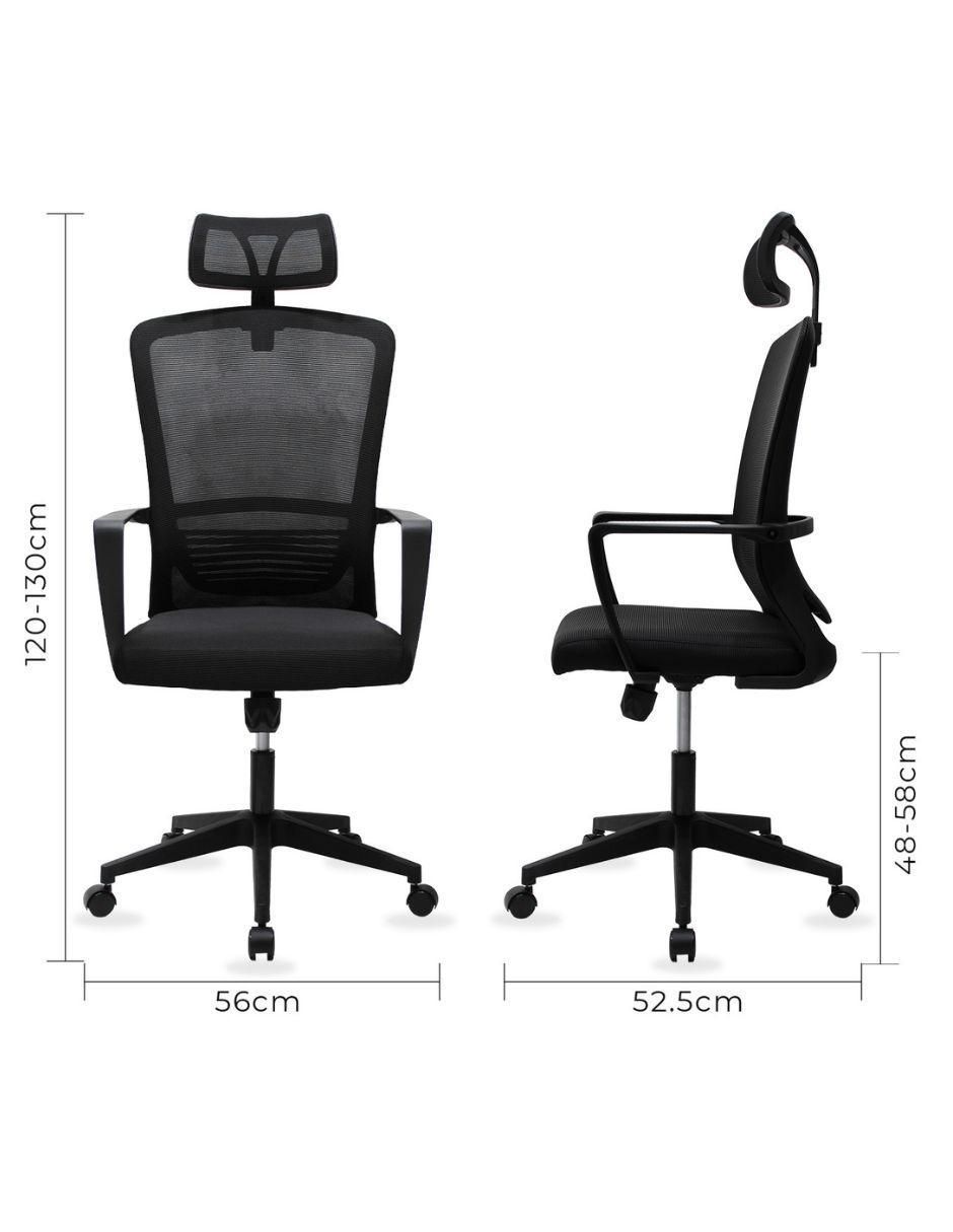 Silla de escritorio Cardona Negro 6