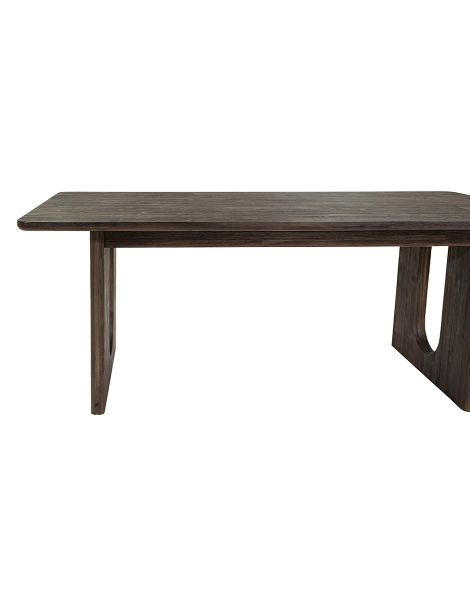 Mesa de comedor rectangular Haus de madera