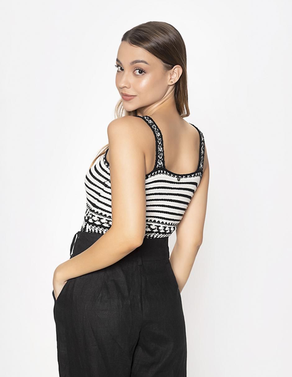 Blusa de tirantes Studio F para mujer