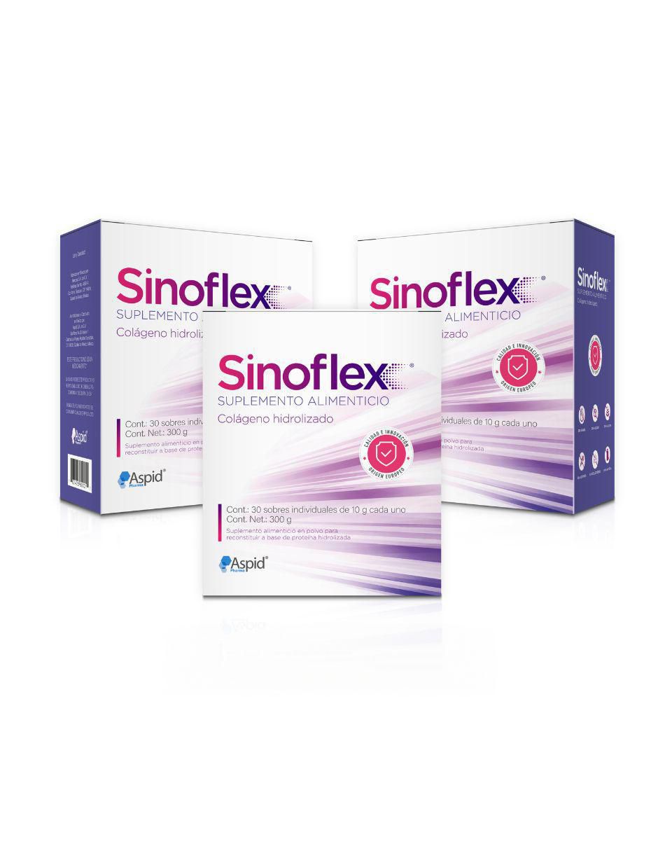 Sinoflex Kit Sinoflex con colágeno hidrolizado de 900 g