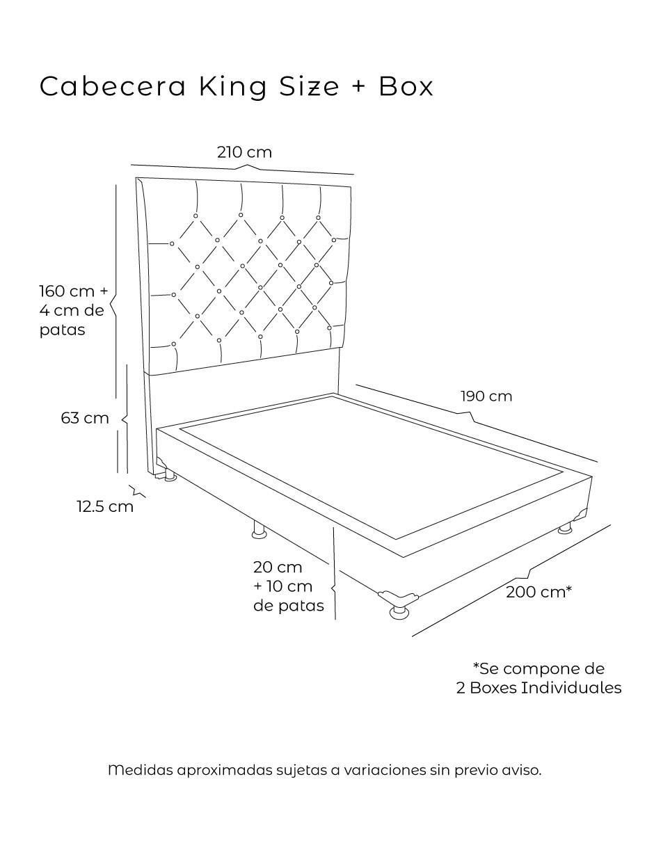 Cama Capri Box de madera pino 6