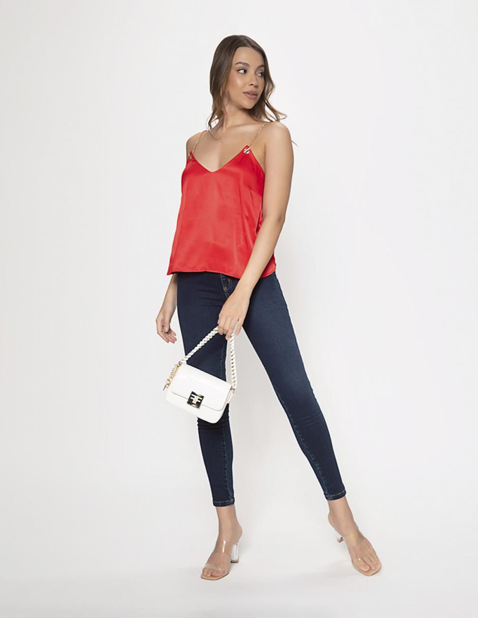 Blusa de tirantes Studio F para mujer