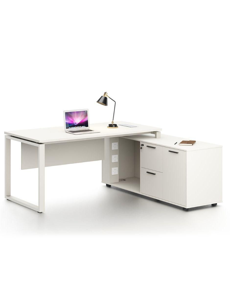Escritorio armable Ejecutivo Lateral Zadar de melamina