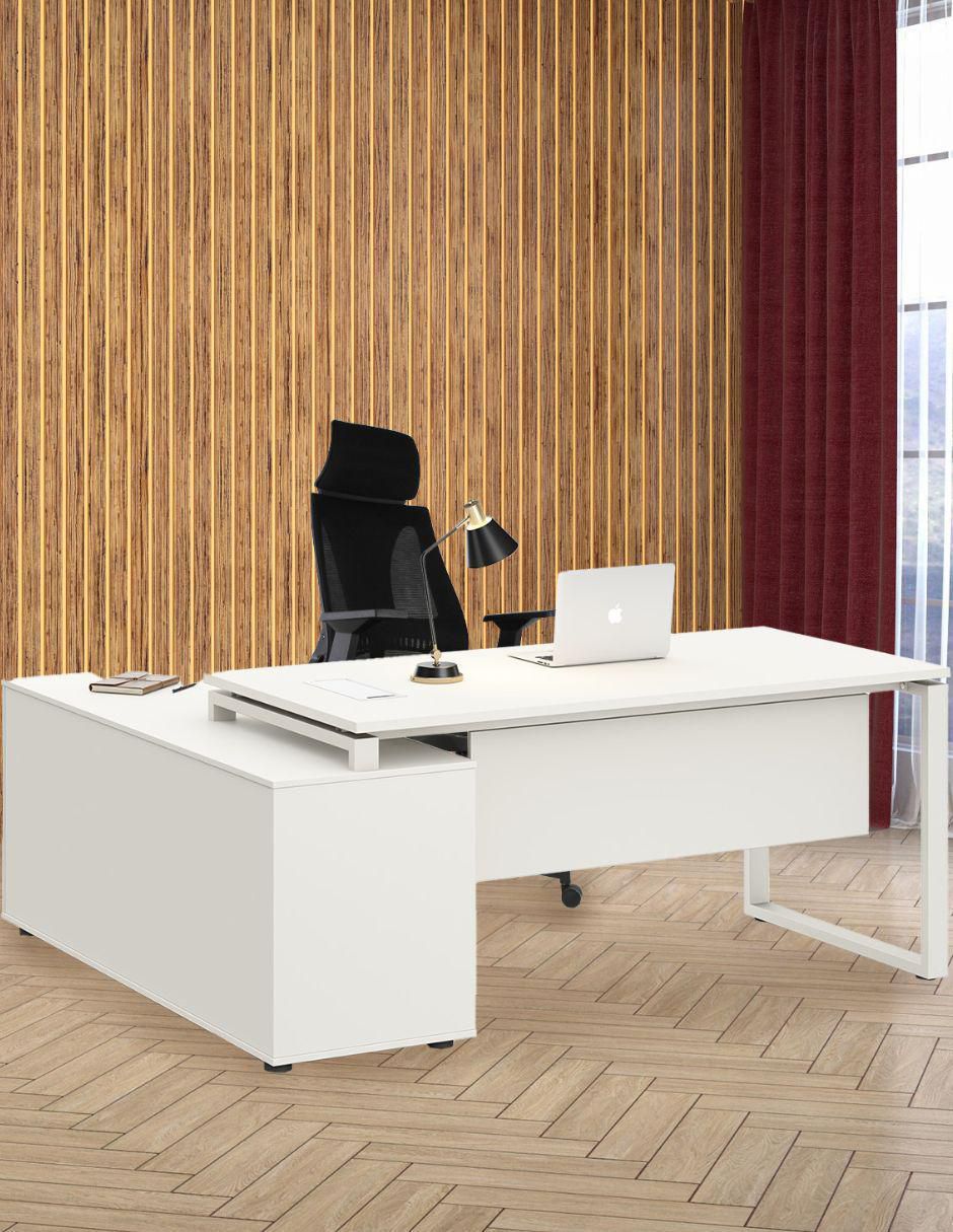 Escritorio armable Ejecutivo Lateral Zadar de melamina 7