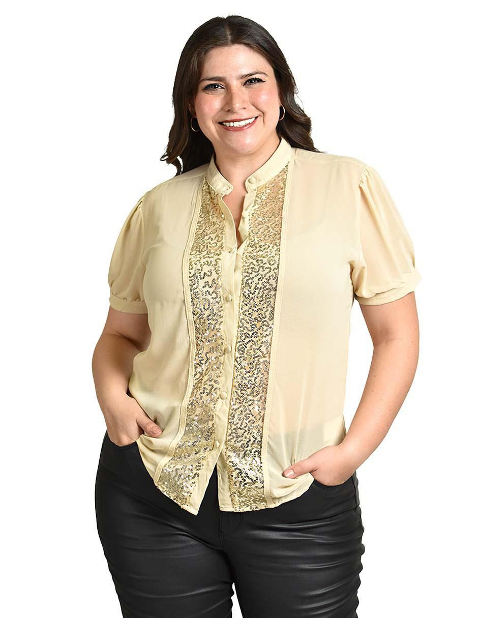 Blusa manga corta para mujer 10