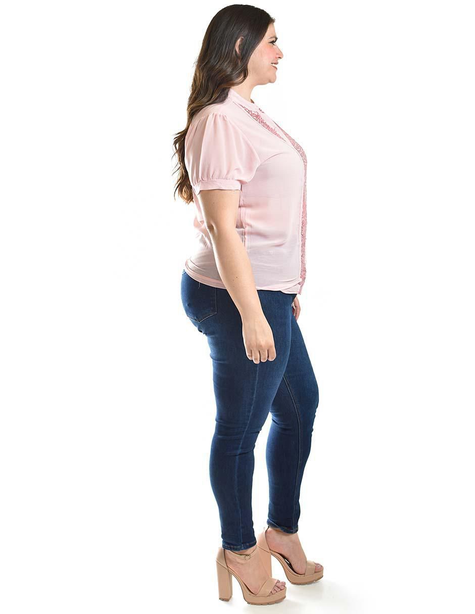 Blusa manga corta para mujer 8