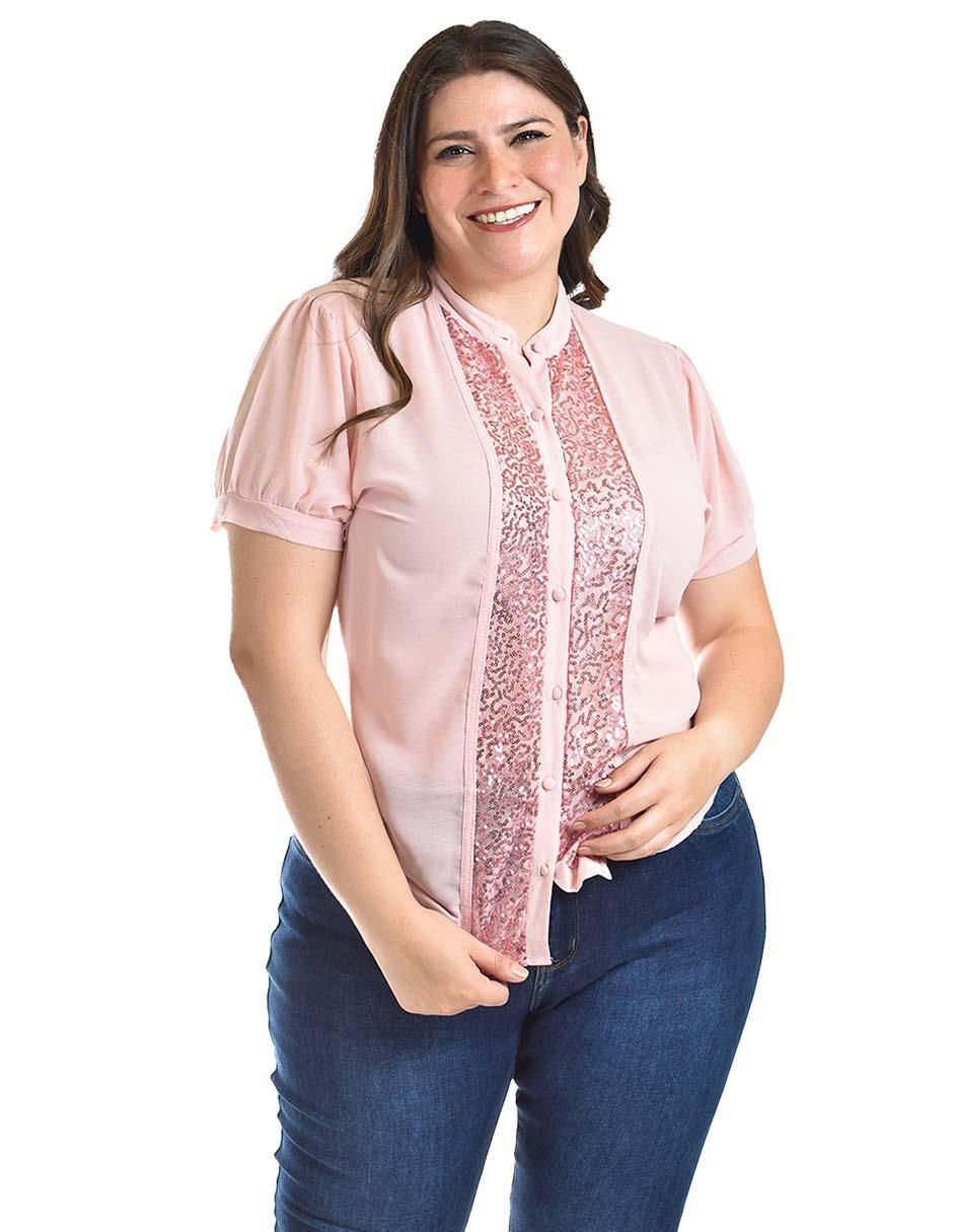Blusa manga corta para mujer 10