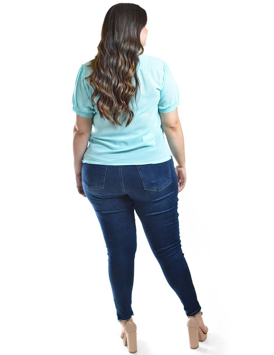 Blusa manga corta para mujer 8