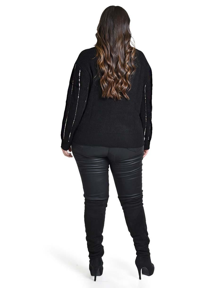 Suéter Roman Fashion cuello redondo para mujer