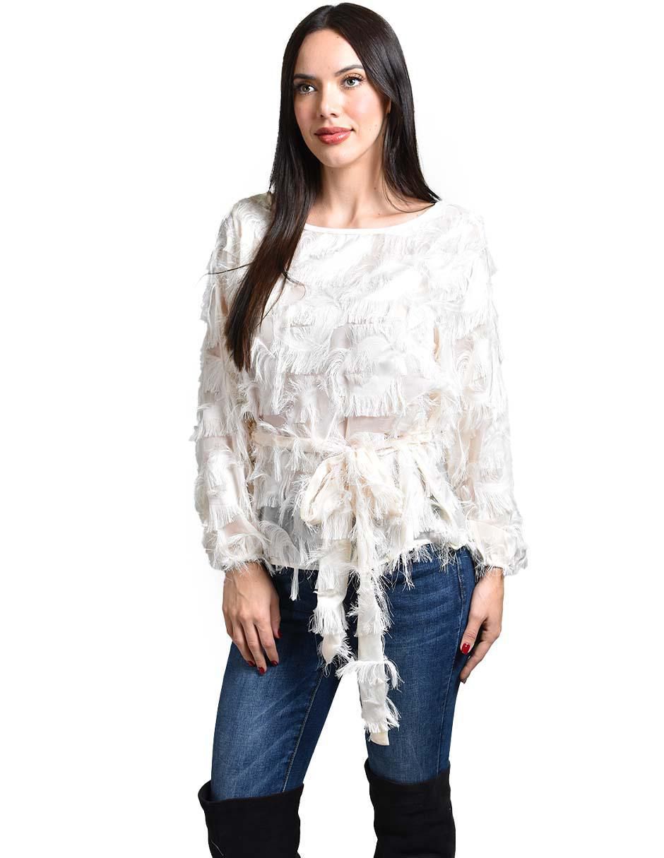 Blusa manga larga para mujer 8