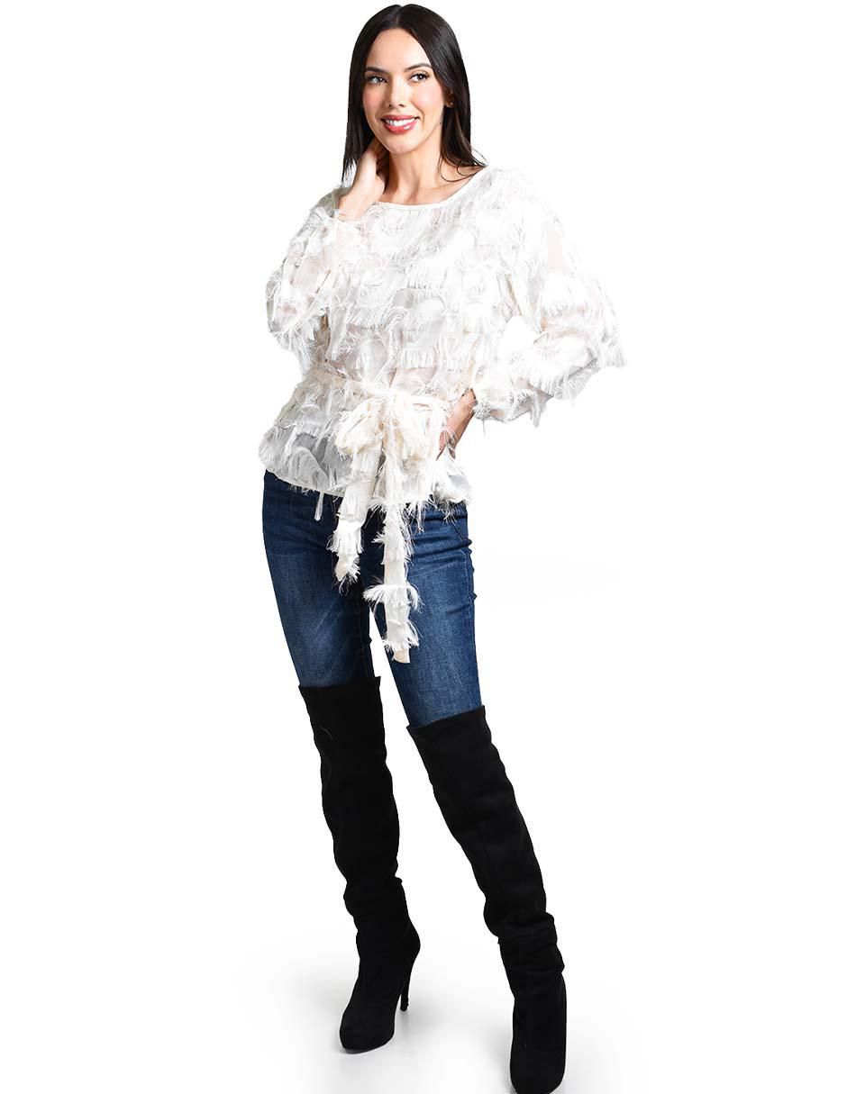 Blusa manga larga para mujer 9